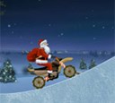 Санта на мотоцикле